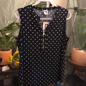Black polkadot, Anne Klein